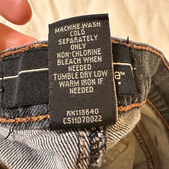 Venezia Jeans - Wide Leg - 20 Petite - Dark Denim - Venezia - Picture 9 of 10